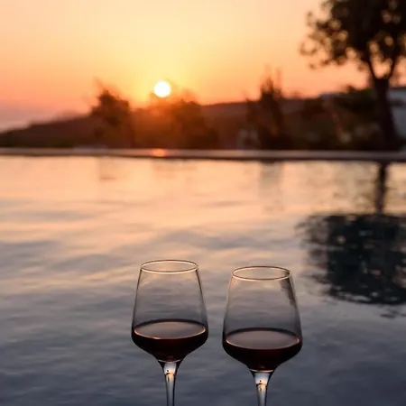 Magical Santorini 3 Bedrooms Royal Solstice Retreat Private Pool *