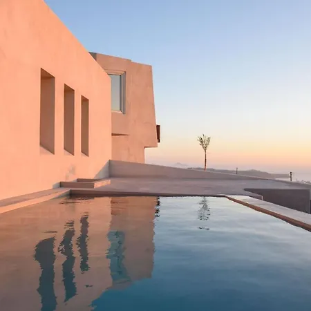 Villa Magical Santorini 3 Bedrooms Royal Solstice Retreat Private Pool Sunset View Pyrgos