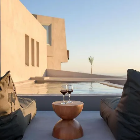 Magical Santorini 3 Bedrooms Royal Solstice Retreat Private Pool Sunset View Pyrgos Villa Ormos Athinios