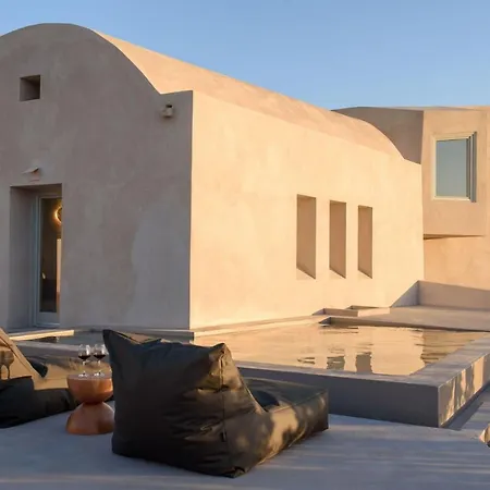 Magical Santorini 3 Bedrooms Royal Solstice Retreat Private Pool Sunset View Pyrgos Villa