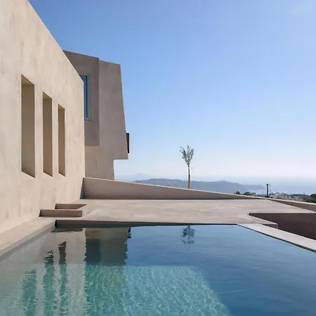 Magical Santorini 3 Bedrooms Royal Solstice Retreat Private Pool Sunset View Pyrgos Villa *