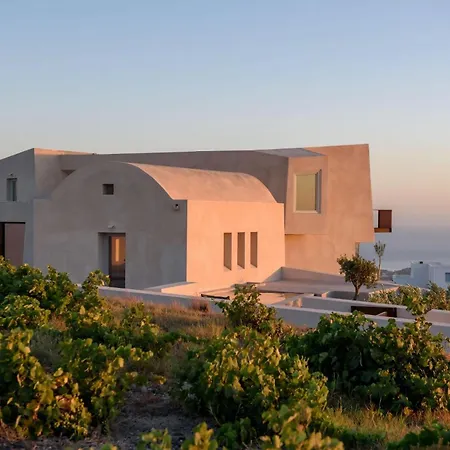 Villa Magical Santorini 3 Bedrooms Royal Solstice Retreat Private Pool Sunset View Pyrgos Ormos Athinios