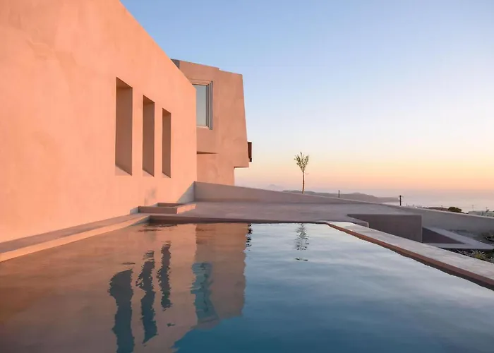 Magical Santorini 3 Bedrooms Royal Solstice Retreat Private Pool *