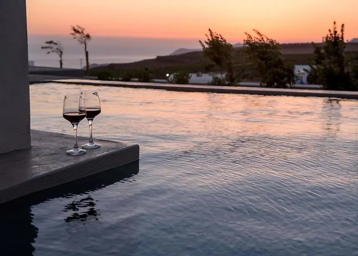 Villa Magical Santorini 3 Bedrooms Royal Solstice Retreat Private Pool Ormos Athinios