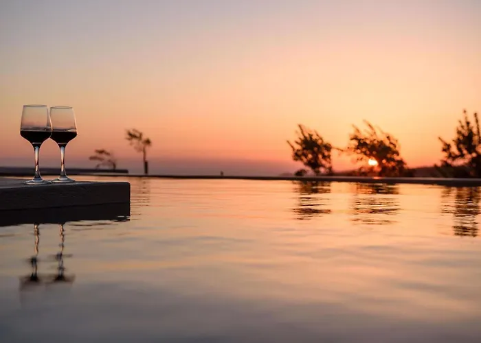 Magical Santorini 3 Bedrooms Royal Solstice Retreat Private Pool