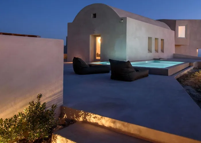 Magical Santorini 3 Bedrooms Royal Solstice Retreat Private Pool Villa